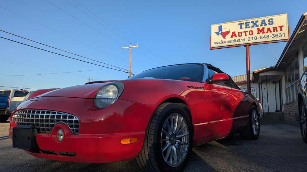 2002 FORD THUNDERBIRD