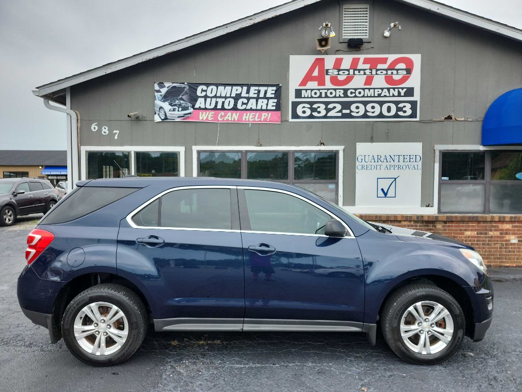 2017 CHEVROLET EQUINOX LS SUV - Image 1