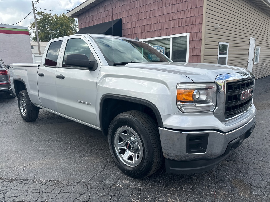 Silver 2014 GMC Sierra 1500 Pickup Truck Four-Wheel Drive Automatic