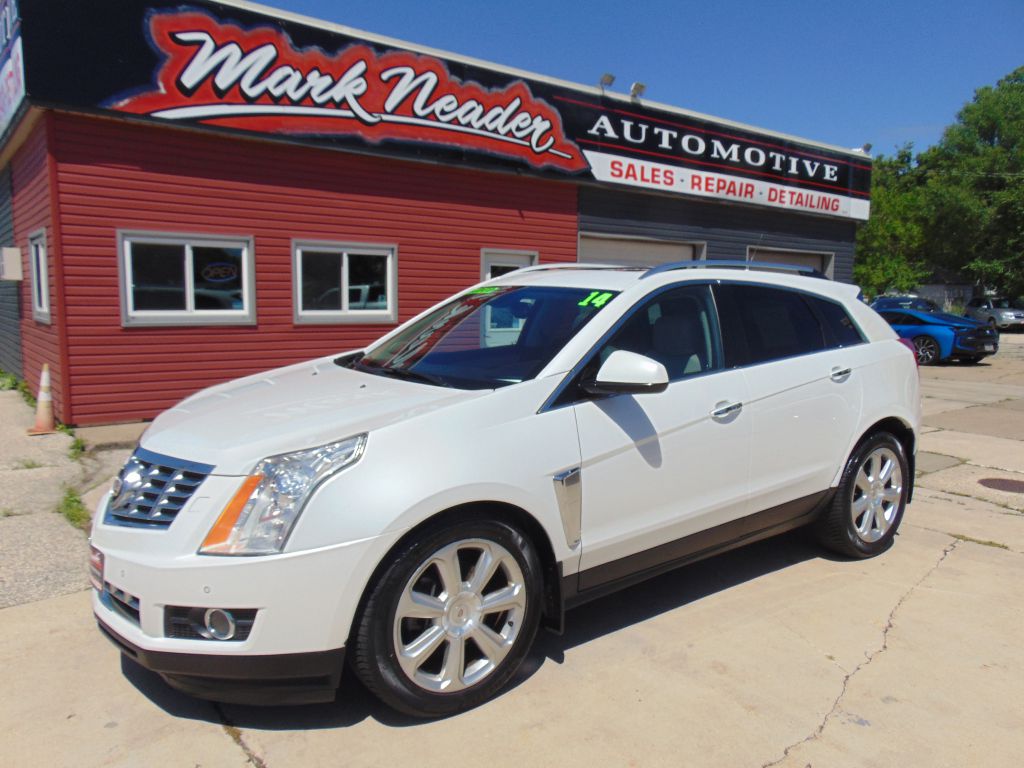 White 2014 Cadillac SRX SUV / Crossover All-Wheel Drive Automatic