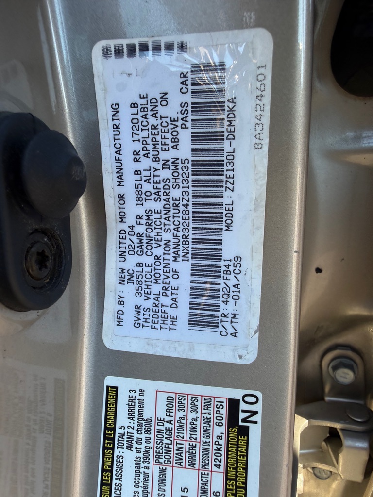 Photo 32 of this TOYOTA COROLLA