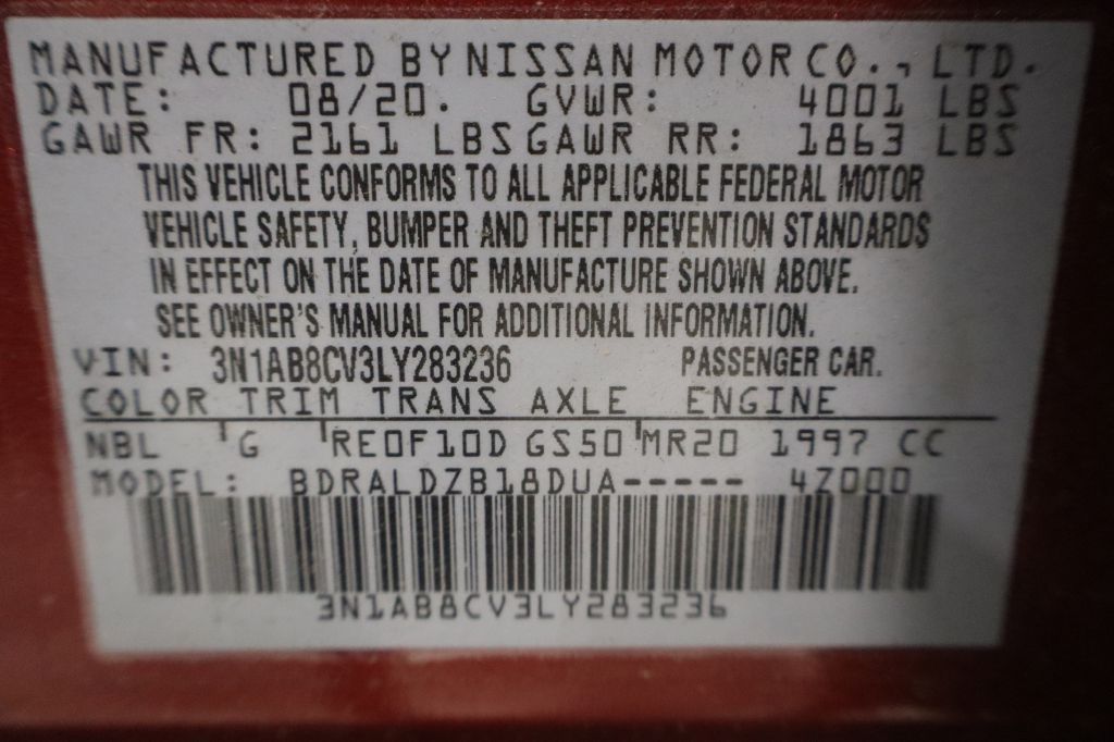 Photo 19 of this NISSAN SENTRA