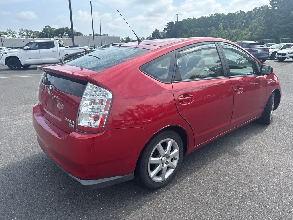 Red 2008 Toyota Prius Hatchback Front-Wheel Drive Continuously Variable Transmission