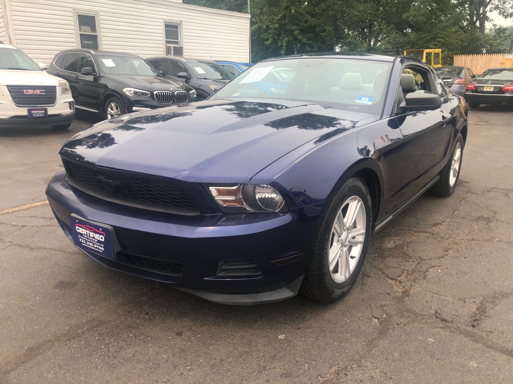 Blue 2012 Ford Mustang Coupe  Automatic