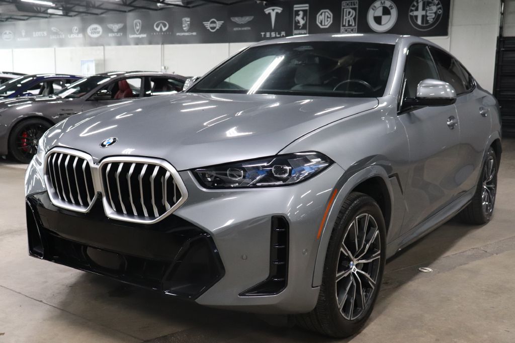 Gray Metallic 2026 BMW X6 xDrive40i SUV / Crossover All-Wheel Drive 8-Speed Automatic