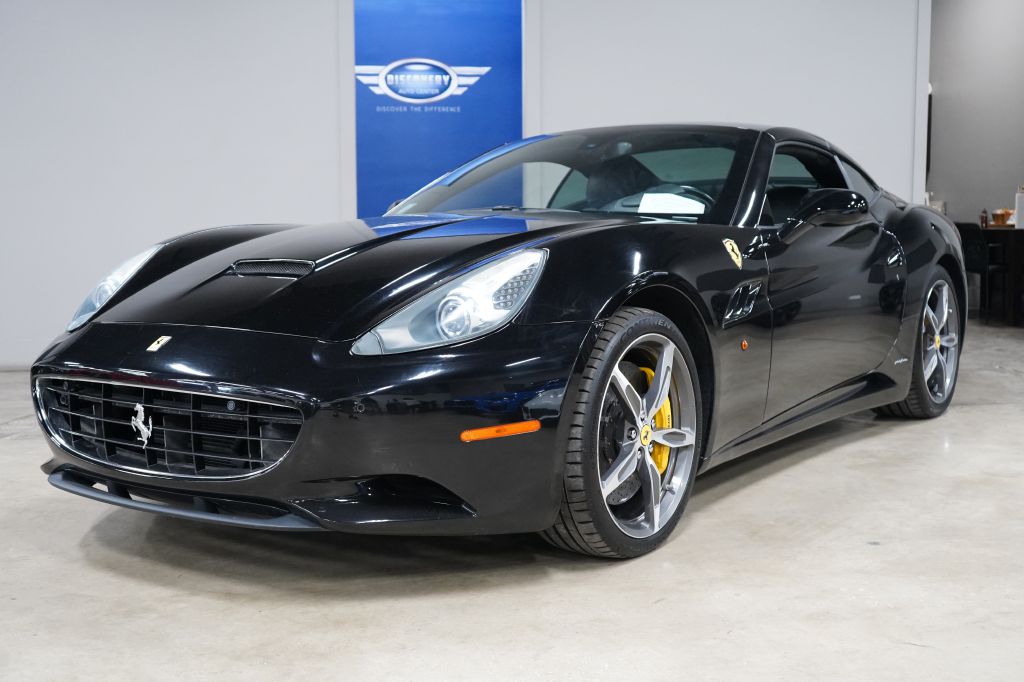 Nero 2010 Ferrari California GT Convertible Convertible Rear-Wheel Drive 7-Speed Manual