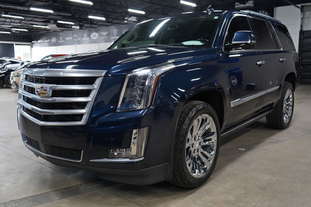Blue 2020 Cadillac Escalade SUV / Crossover Rear-Wheel Drive Automatic