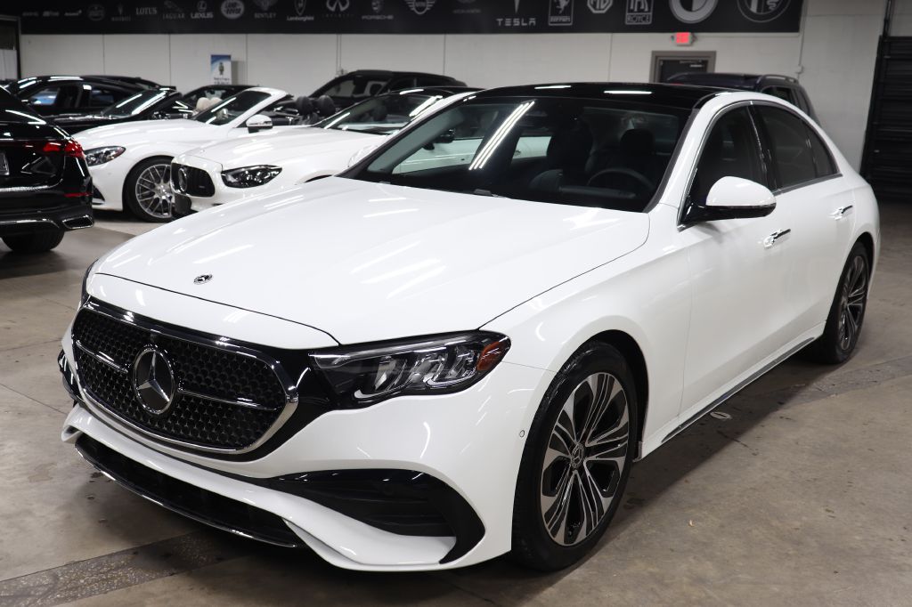 White 2026 Mercedes-Benz E-Class E 350 RWD Sedan Rear-Wheel Drive 9-Speed Automatic