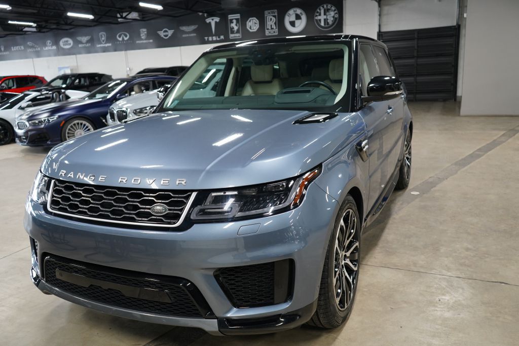 Blue 2019 Land Rover Range Rover Sport SUV / Crossover All-Wheel Drive