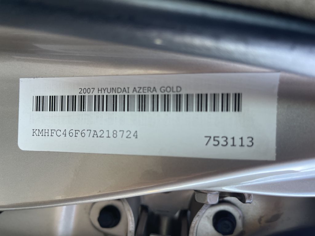 Photo 46 of this HYUNDAI AZERA
