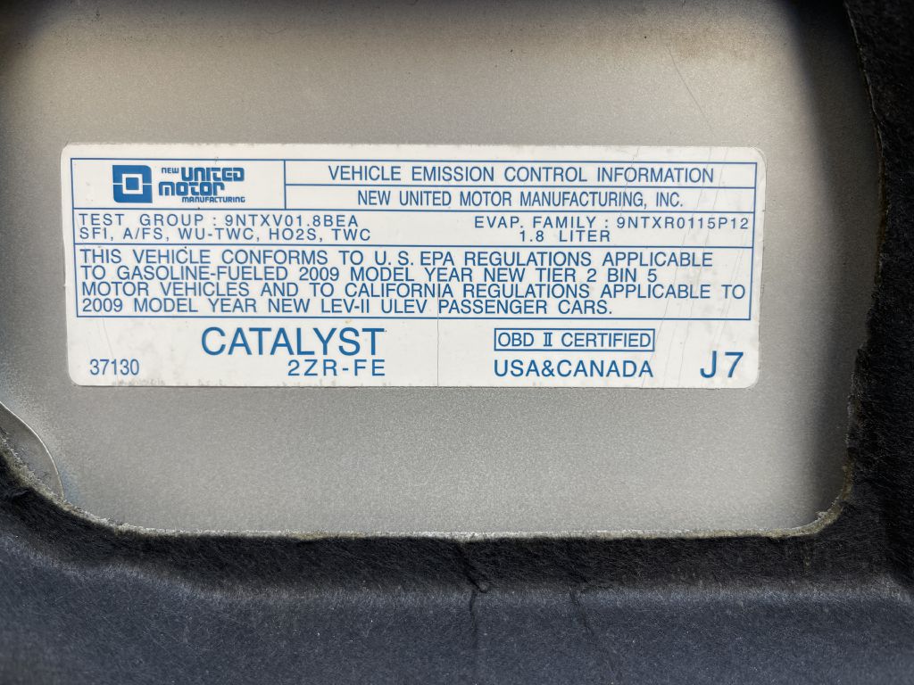 Photo 30 of this PONTIAC VIBE