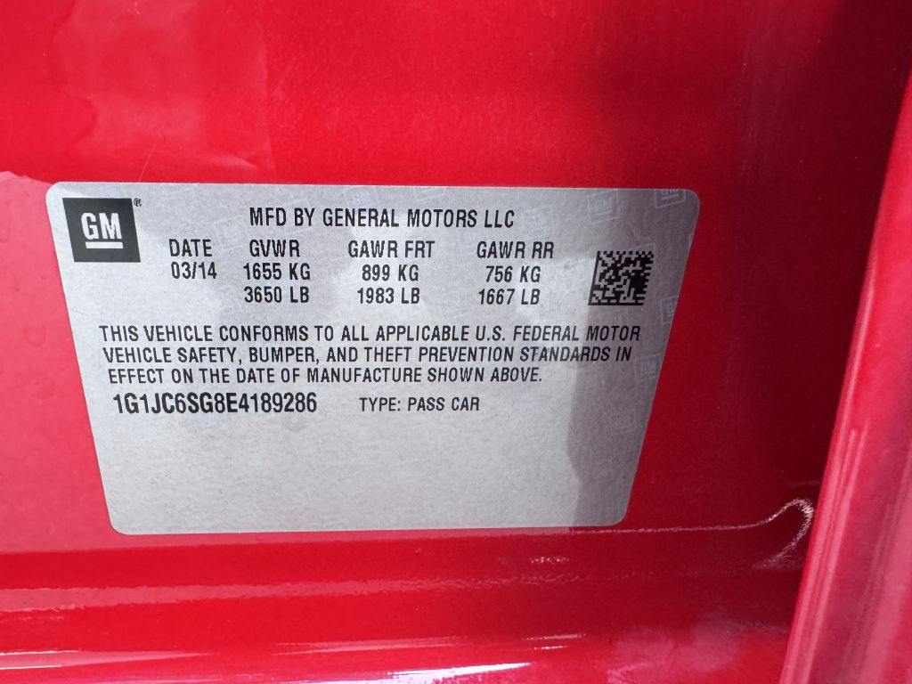 Photo 45 of this CHEVROLET SONIC