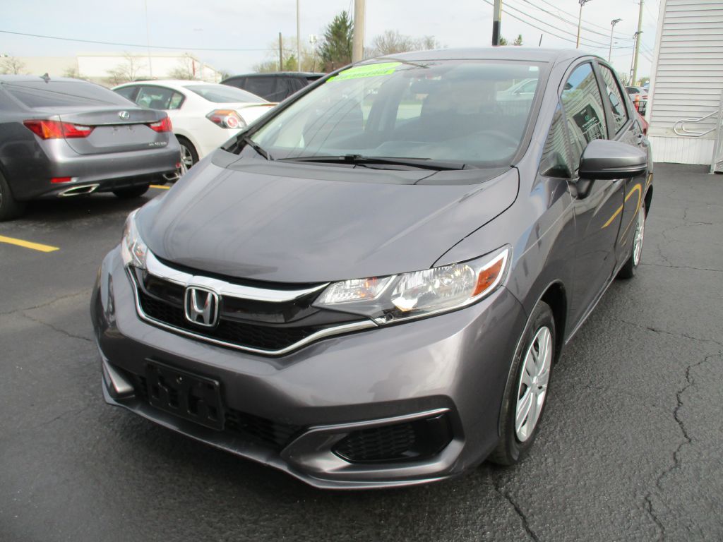 Gray 2020 Honda Fit LX FWD Hatchback Front-Wheel Drive Continuously Variable Transmission