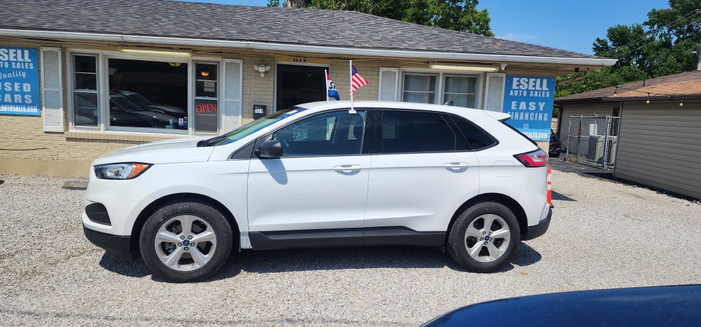 White 2019 Ford Edge SUV / Crossover Front-Wheel Drive Automatic