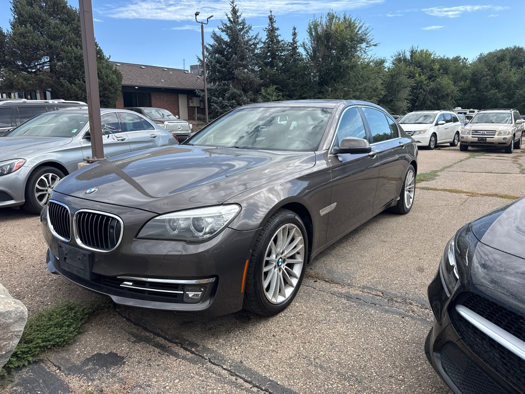 Gray 2013 BMW 7 Series Sedan All-Wheel Drive Automatic