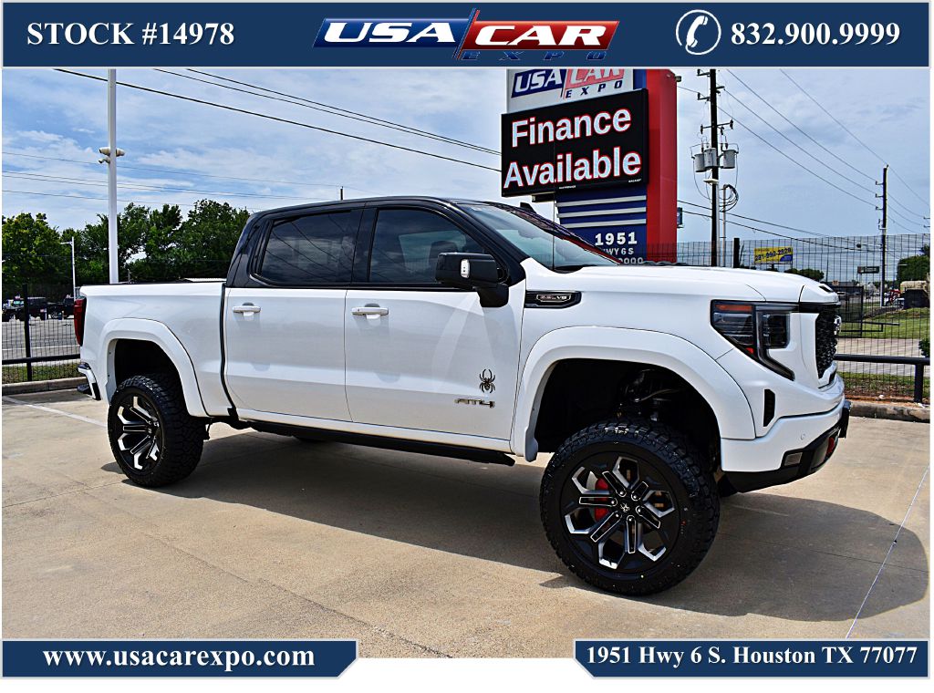 White 2023 GMC Sierra 1500 Pickup Truck Four-Wheel Drive Automatic