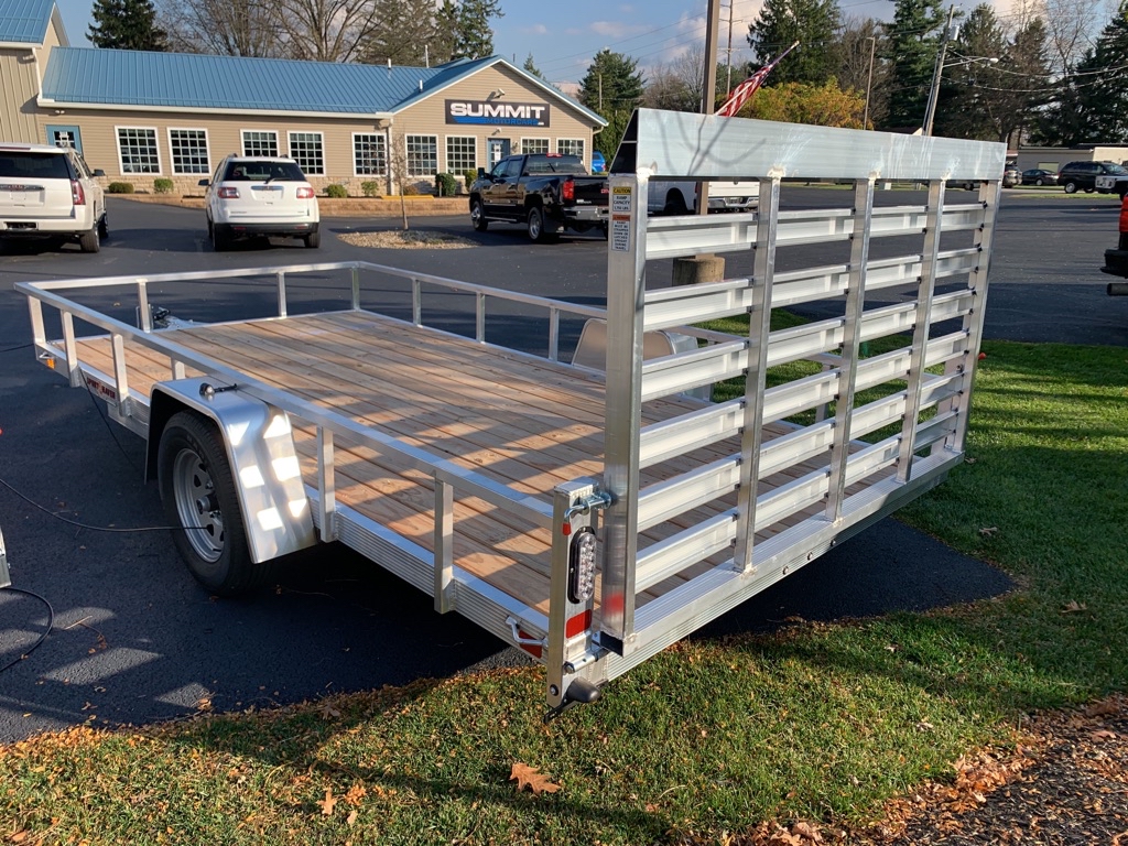 Used 2021 Sport Haven Aut714 7x14 Aluminum Utility Trailer For Sale In