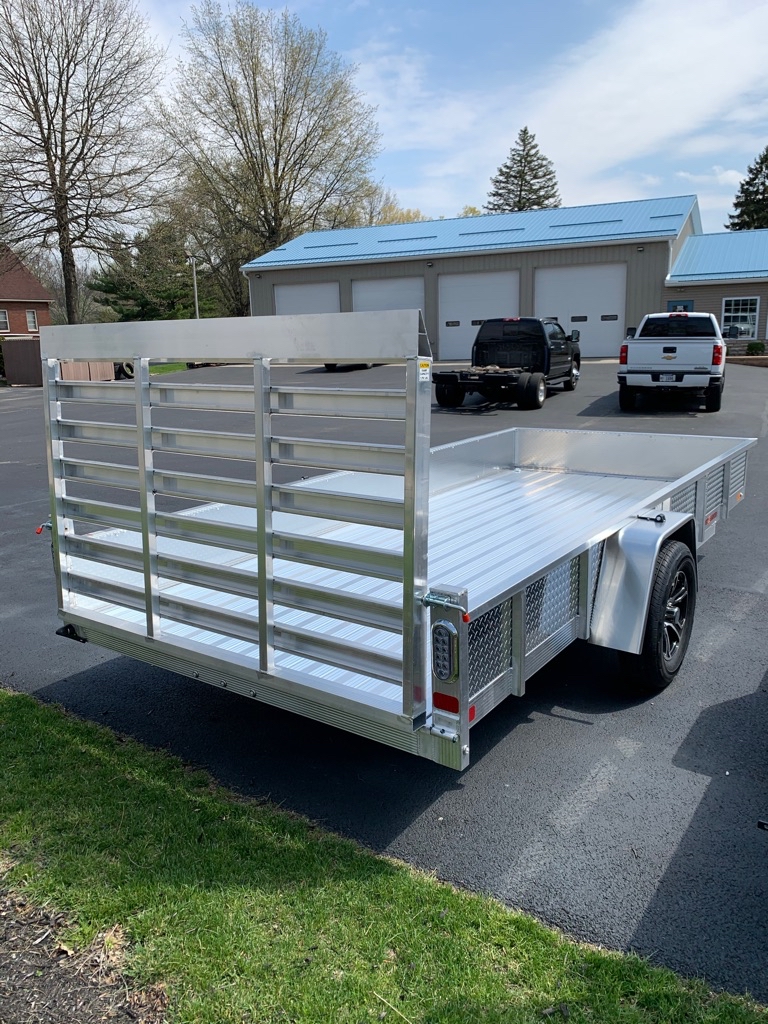 USED 2021 SPORT HAVEN AUT614DS 6x14 Aluminum Utility Trailer FOR SALE ...