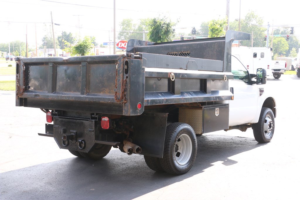 2008 FORD F350 DUMP TRUCK 4x4 DIESEL DUMP TRUCK - Image 5