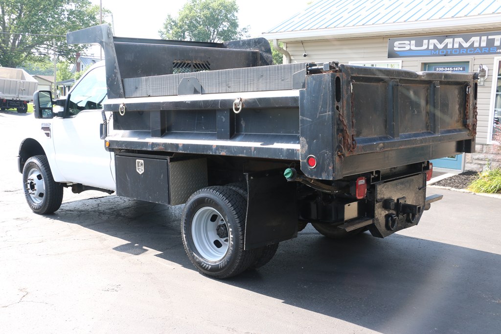 2008 FORD F350 DUMP TRUCK 4x4 DIESEL DUMP TRUCK - Image 3