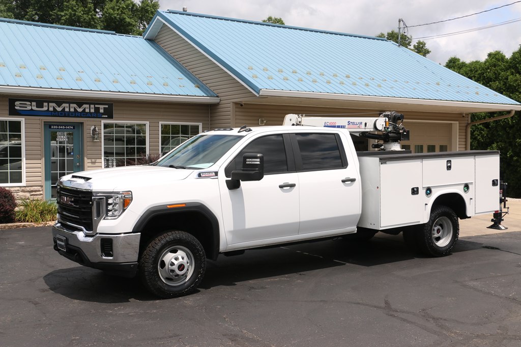 Photo 1 of 2023 GMC 3500 SERV BODY 4x4 PRO DIESEL SER BOD w/CRANE
