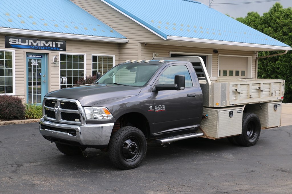 2016 Ram 3500 FB DUMP 4x4 TRADES DIESEL FLATBED DUMP - Main Image
