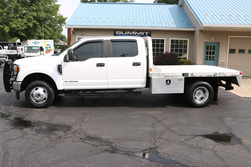 2021 Ford F350 FLAT BED 4x4 DIESEL ALUM FLAT BED - Image 2