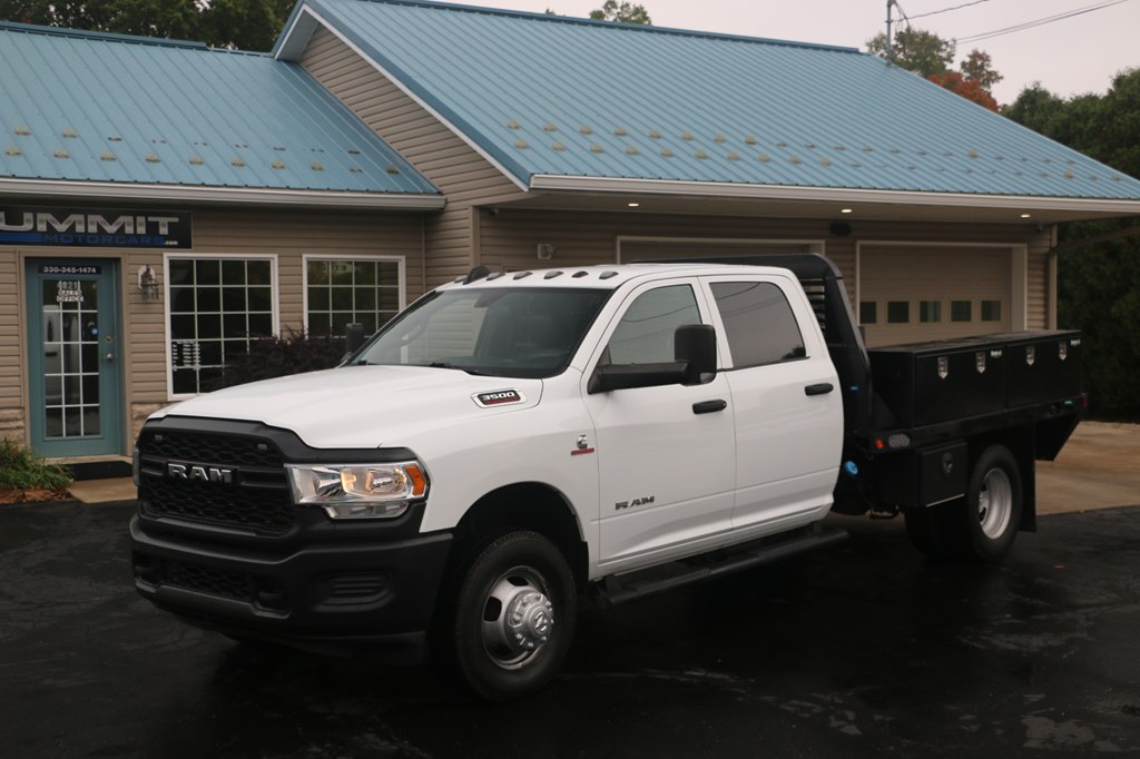 2022 Ram 3500 FLAT BED 4x4DIESEL FLAT BED w/TOOLBOXES - Main Image