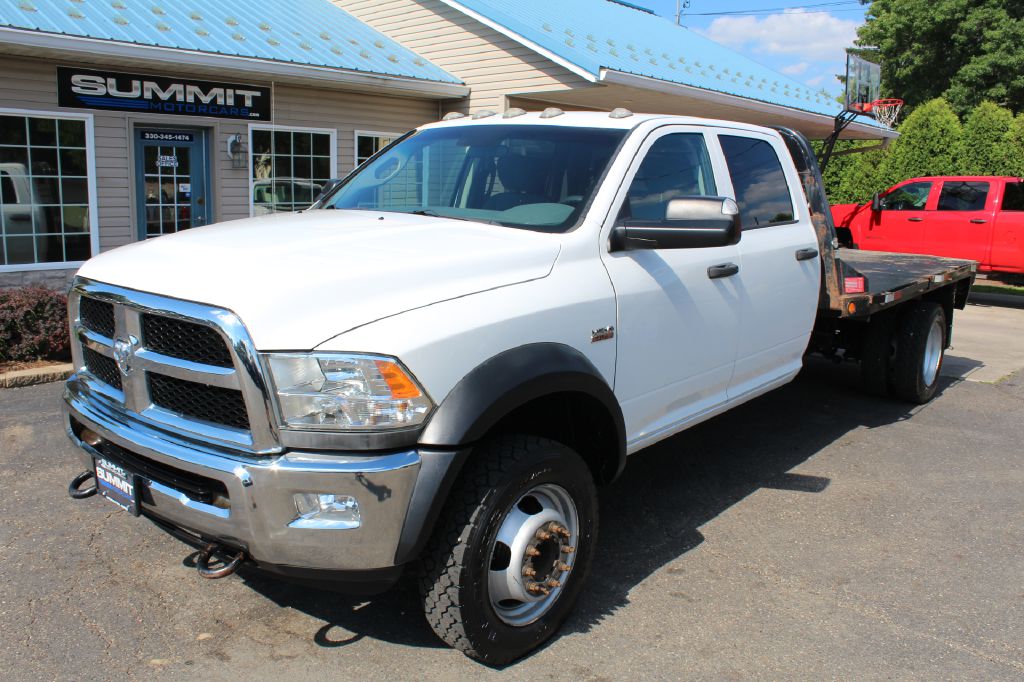 USED 2014 RAM 4500 FLAT BED 4x4 TRADESMAN FOR SALE in Wooster, Ohio