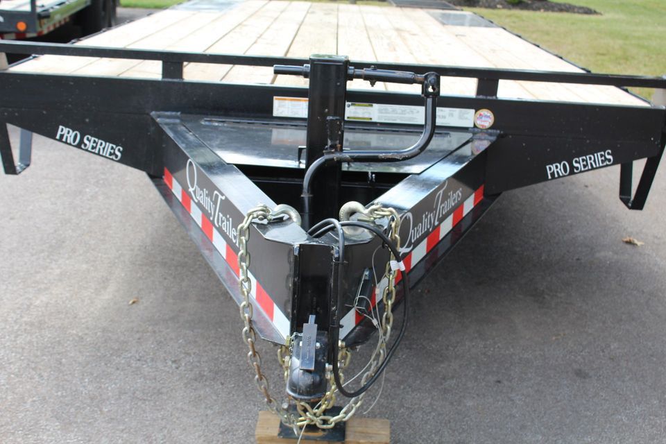 USED 2020 QUALITY TRAILERS CAR HAULER 16000 Lb GVWR FOR SALE in Wooster