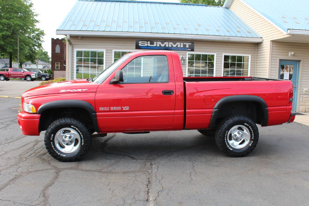 USED 1999 DODGE RAM 1500 SPORT 4x4 SPORT FOR SALE in Wooster, Ohio Summit Motorcars