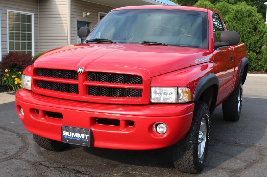 USED 1999 DODGE RAM 1500 SPORT 4x4 SPORT FOR SALE in Wooster, Ohio Summit Motorcars