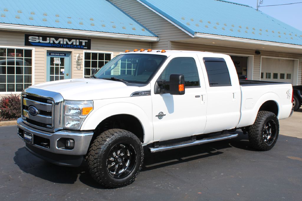 USED 2014 FORD F350 LARIAT 4x4 LARIAT POWERSTROKE FOR SALE in Wooster ...