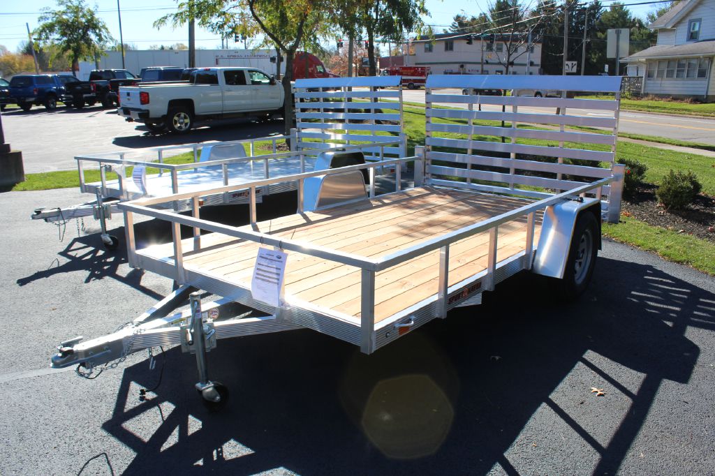 Used 2021 Sport Haven Aut712 7x12 Aluminum Utility Trailer For Sale In 