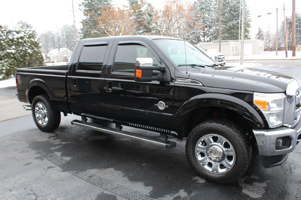 USED 2016 FORD F250 LARIAT 4x4 LARIAT POWERSTROKE FOR SALE in Wooster ...