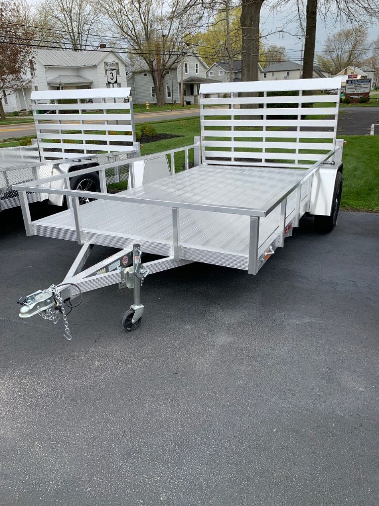 USED 2021 SPORT HAVEN AUT712D 7x12 Aluminum Utility Trailer FOR SALE in ...