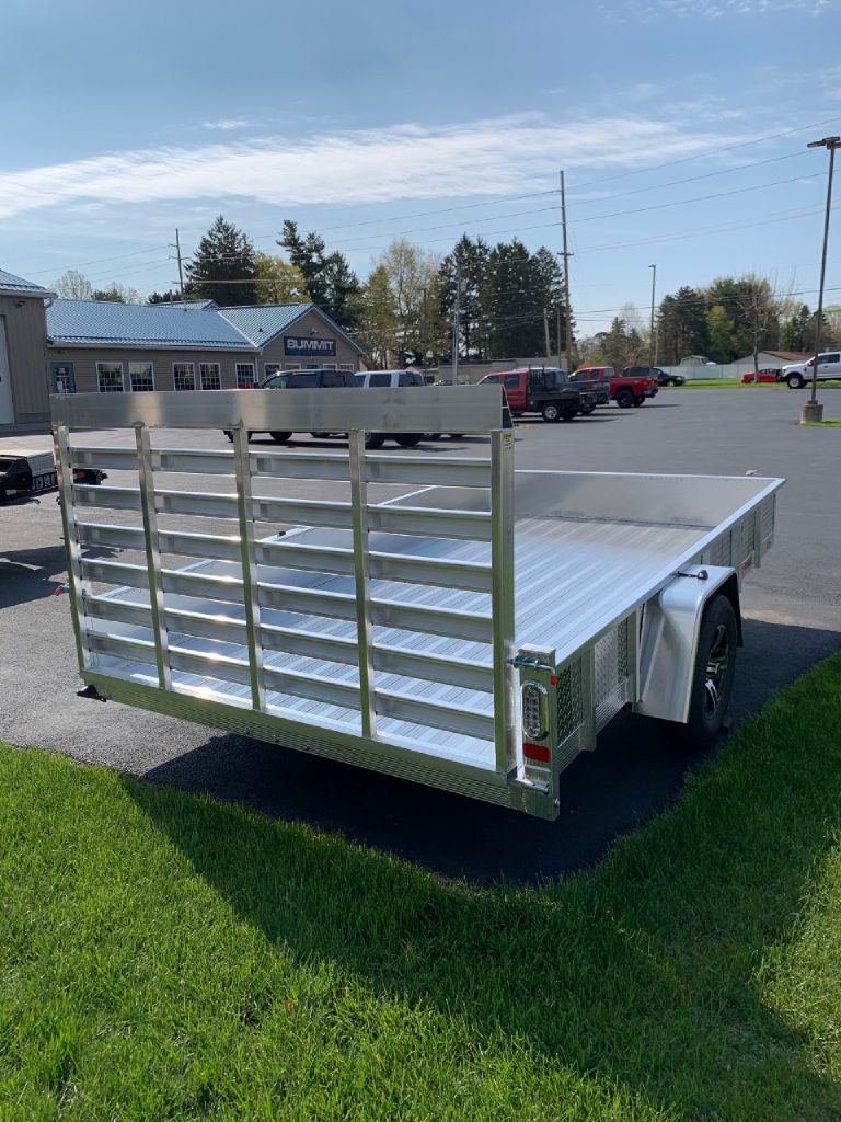 USED 2021 SPORT HAVEN AUT712DS 7x12 Aluminum Utility Trailer FOR SALE ...