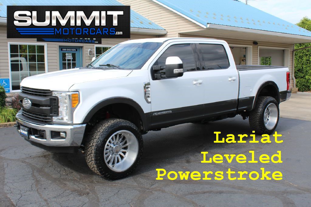 2017 FORD F250 LARIAT 4x4 LARIAT POWERSTROKE for sale at Summit Motorcars