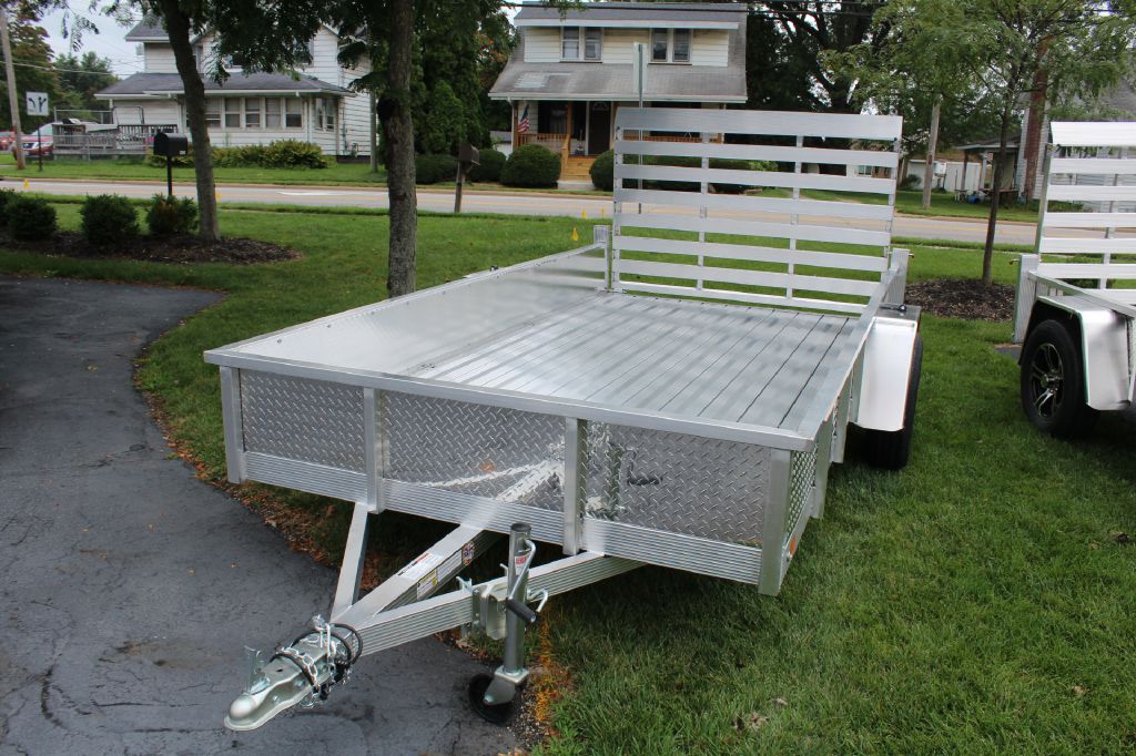 USED 2022 SPORT HAVEN AUT612DS 6x12 Aluminum Trailer FOR SALE in