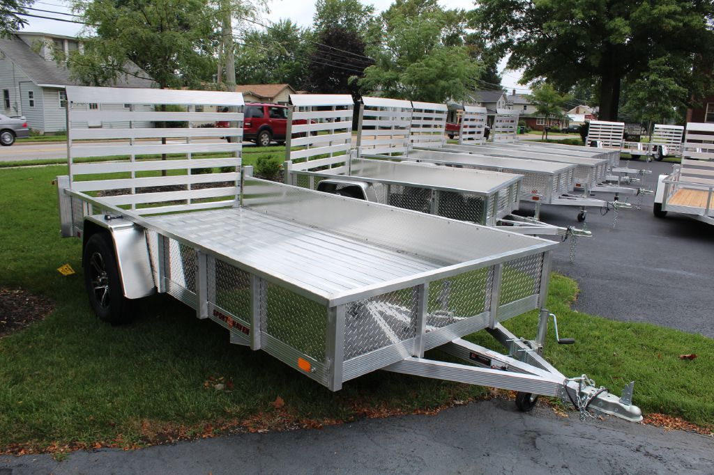 USED 2022 SPORT HAVEN AUT612DS 6x12 Aluminum Trailer FOR SALE in ...