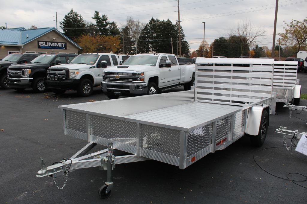 USED 2022 SPORT HAVEN AUT714DS 7x14 Alum Utility Trailer FOR SALE in