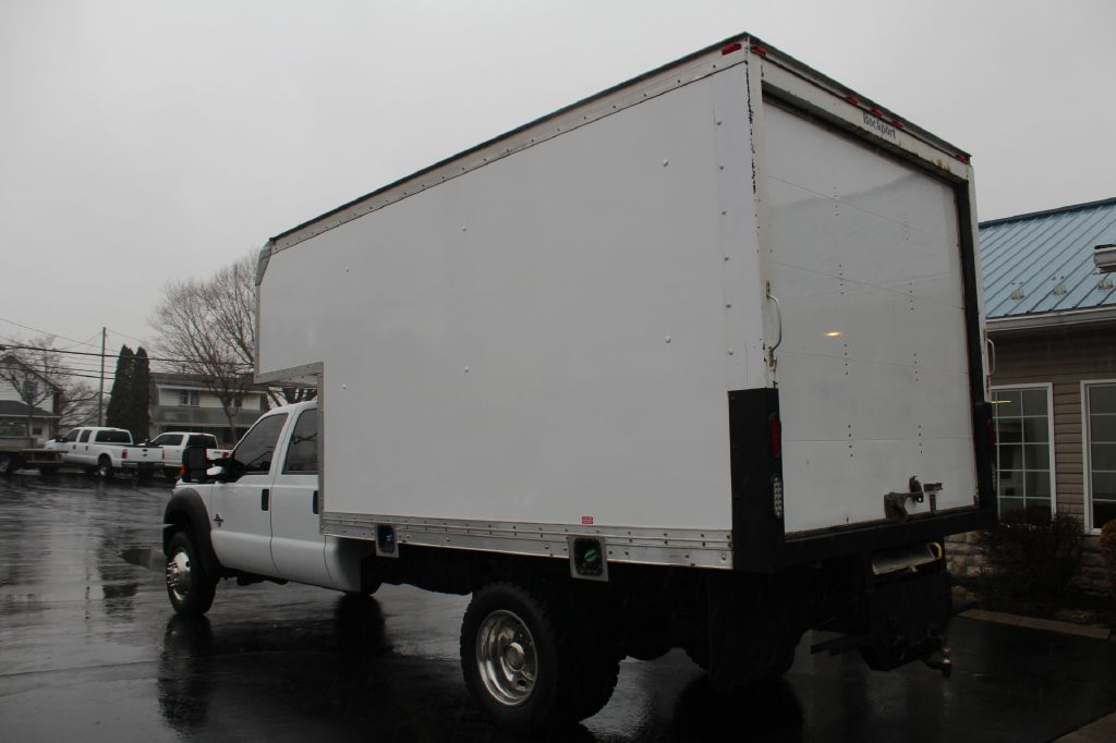 USED 2015 FORD F550 BOX TRUCK 4x4 FOR SALE in Wooster, Ohio Summit