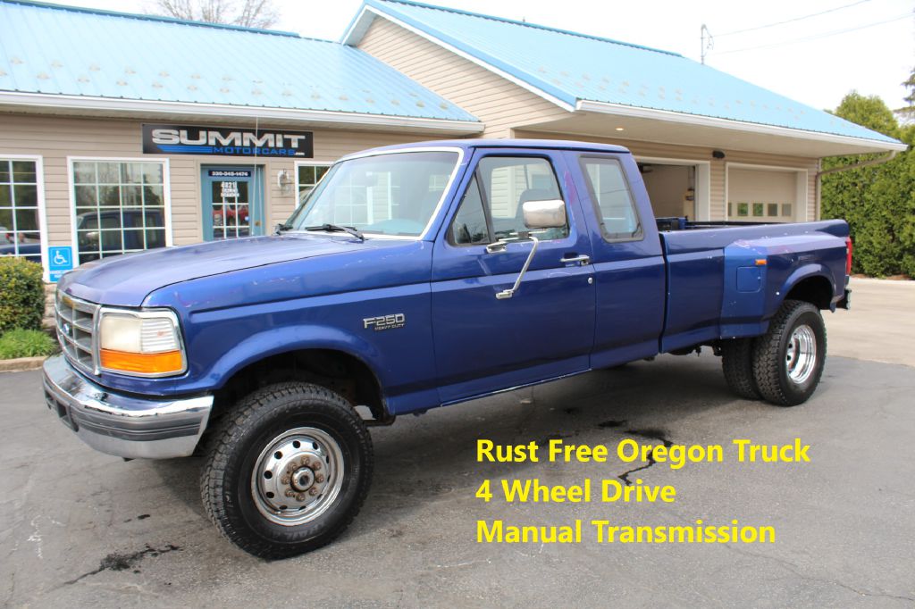 USED 1997 FORD F250 XLT DRW 4x4 XLT DUAL REAR WHEELS FOR SALE in Wooster, Ohio Summit Motorcars