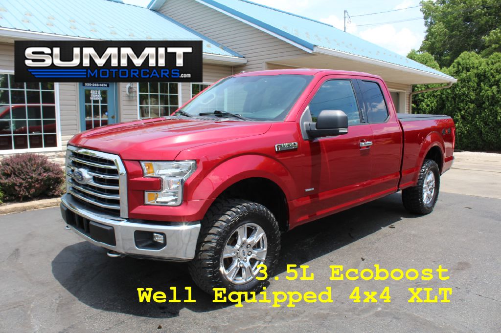 USED 2016 FORD F150 XLT 4x4 XLT 3.5L ECOBOOST FOR SALE in Wooster, Ohio