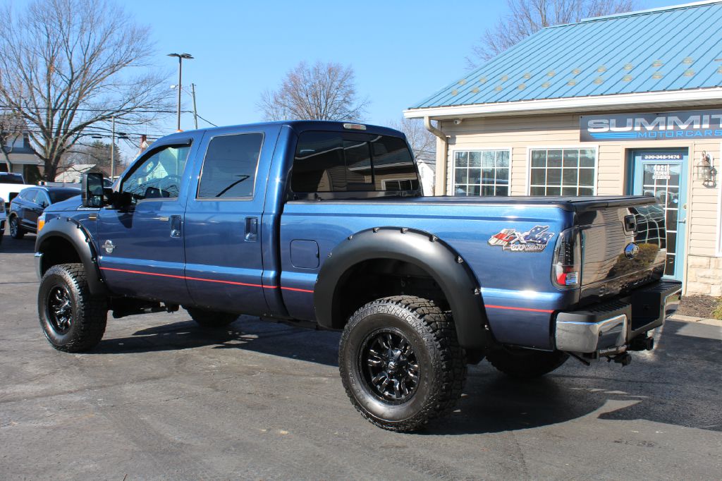 2013 FORD F350 LARIAT 4x4 LARIAT POWERSTROKE for sale at Summit Motorcars