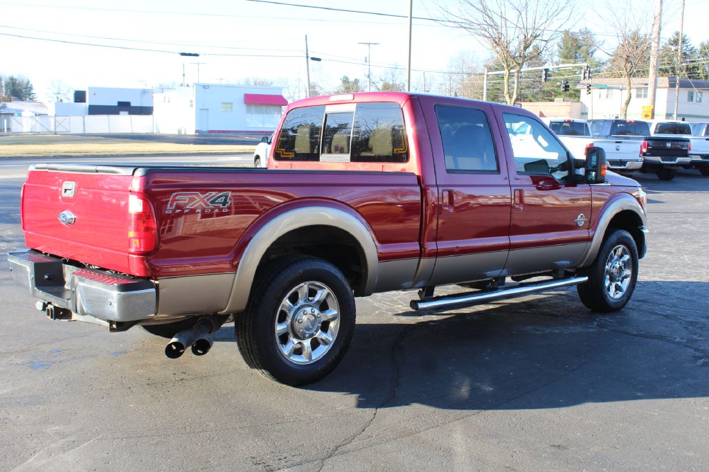 2014 FORD F250 LARIAT FX4 4x4 LARIAT FX4 POWERSTROKE for sale at Summit Motorcars