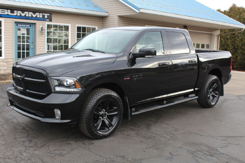 USED 2017 RAM 1500 SPORT 4x4 SPORT 5.7L HEMI FOR SALE in Wooster, Ohio ...