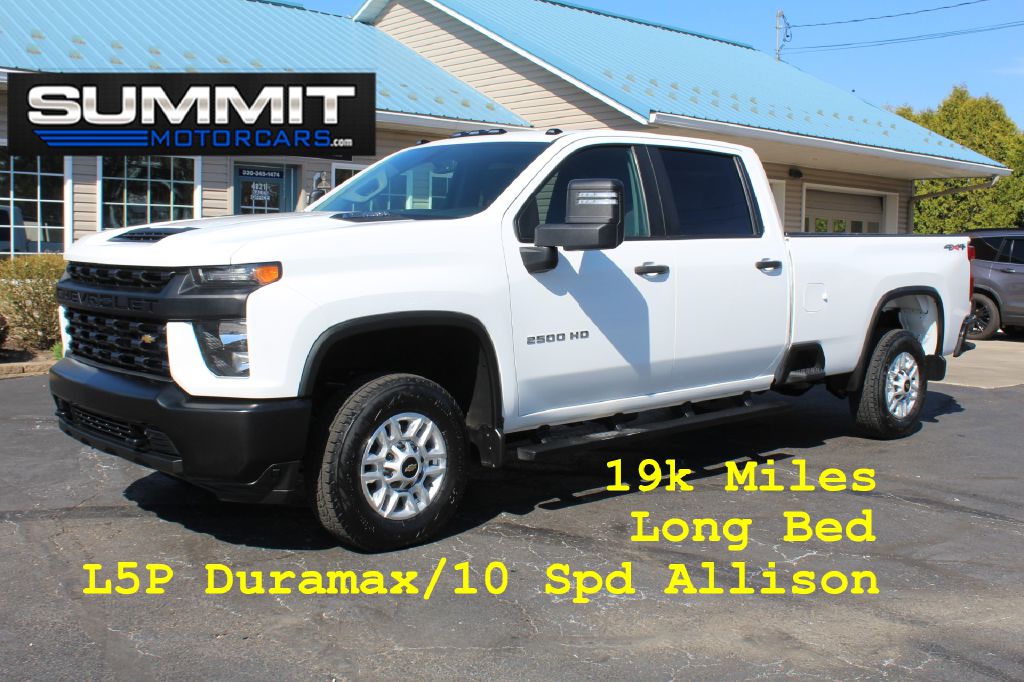 USED 2021 CHEVROLET 2500 WT LB 4x4 WT LB DURAMAX FOR SALE in Wooster ...