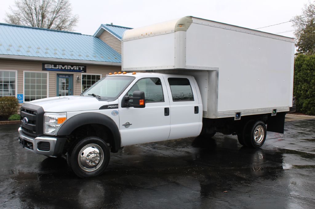 USED 2016 FORD F550 XL BOX TRK 4x4 XL POWERSTROKE FOR SALE in Wooster