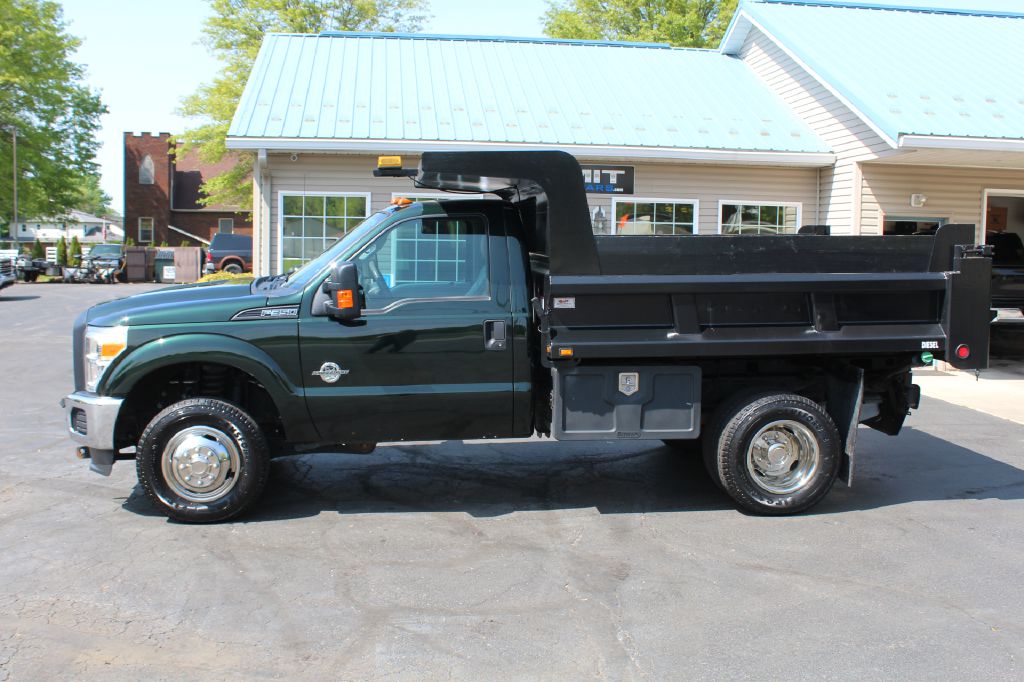 USED 2013 FORD F350 DRW DUMP 4x4 DRW DUMP TRUCK FOR SALE in Wooster ...